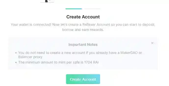 Reflexer Create Safe to maximize flx rewards